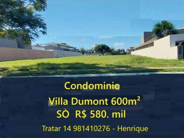 #1013 - Terreno em condomínio para Venda em Bauru - SP - 1